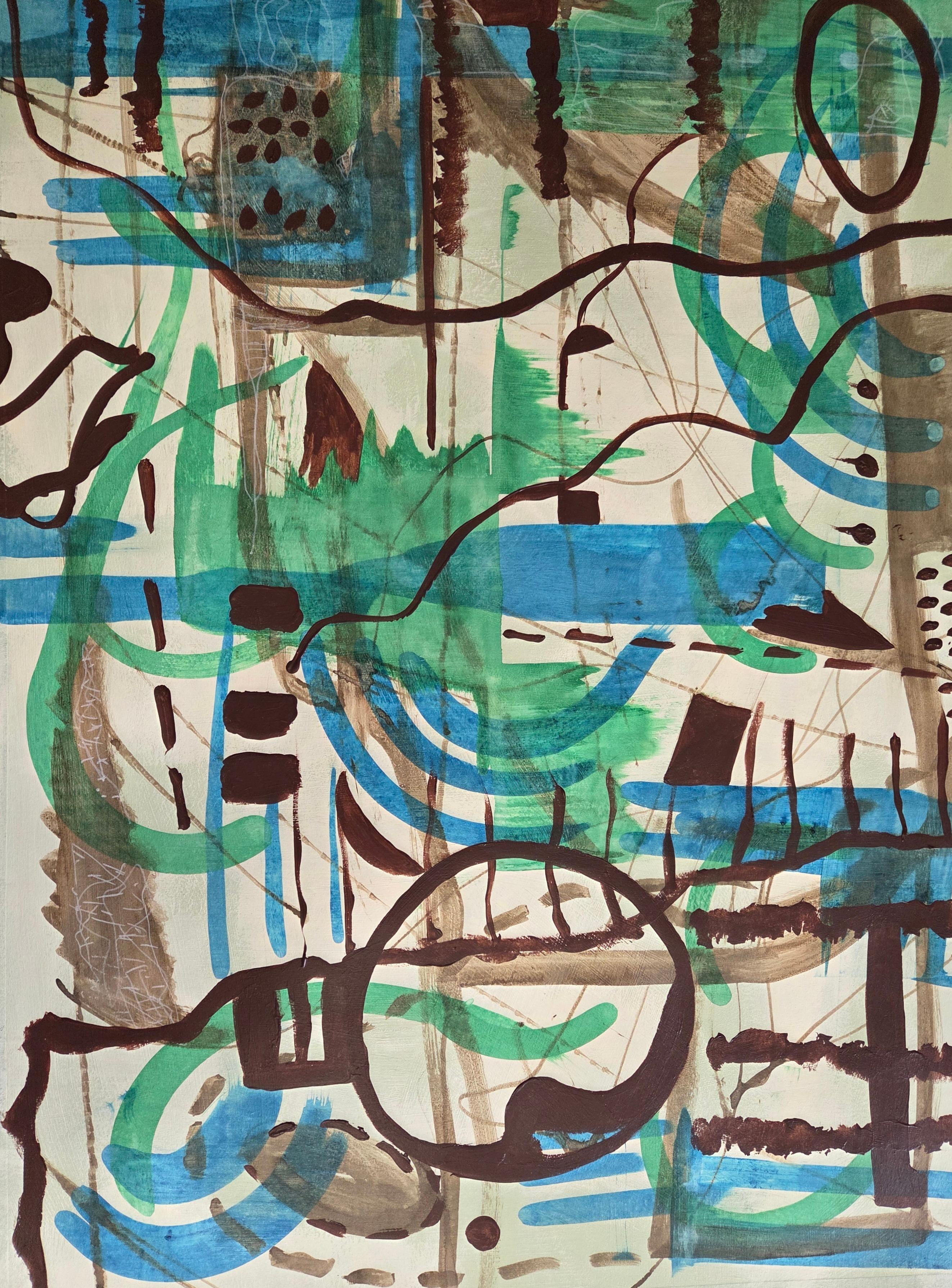 Walnuss Mixed Media