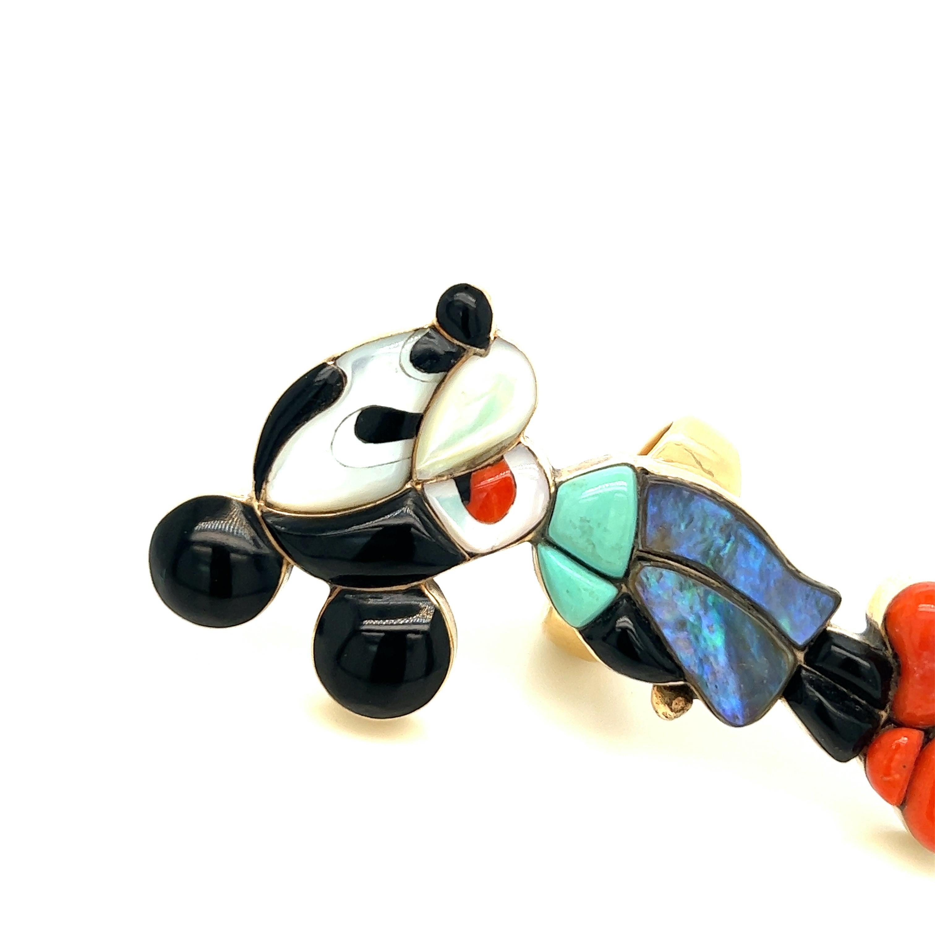 mickey mouse gemstone rings