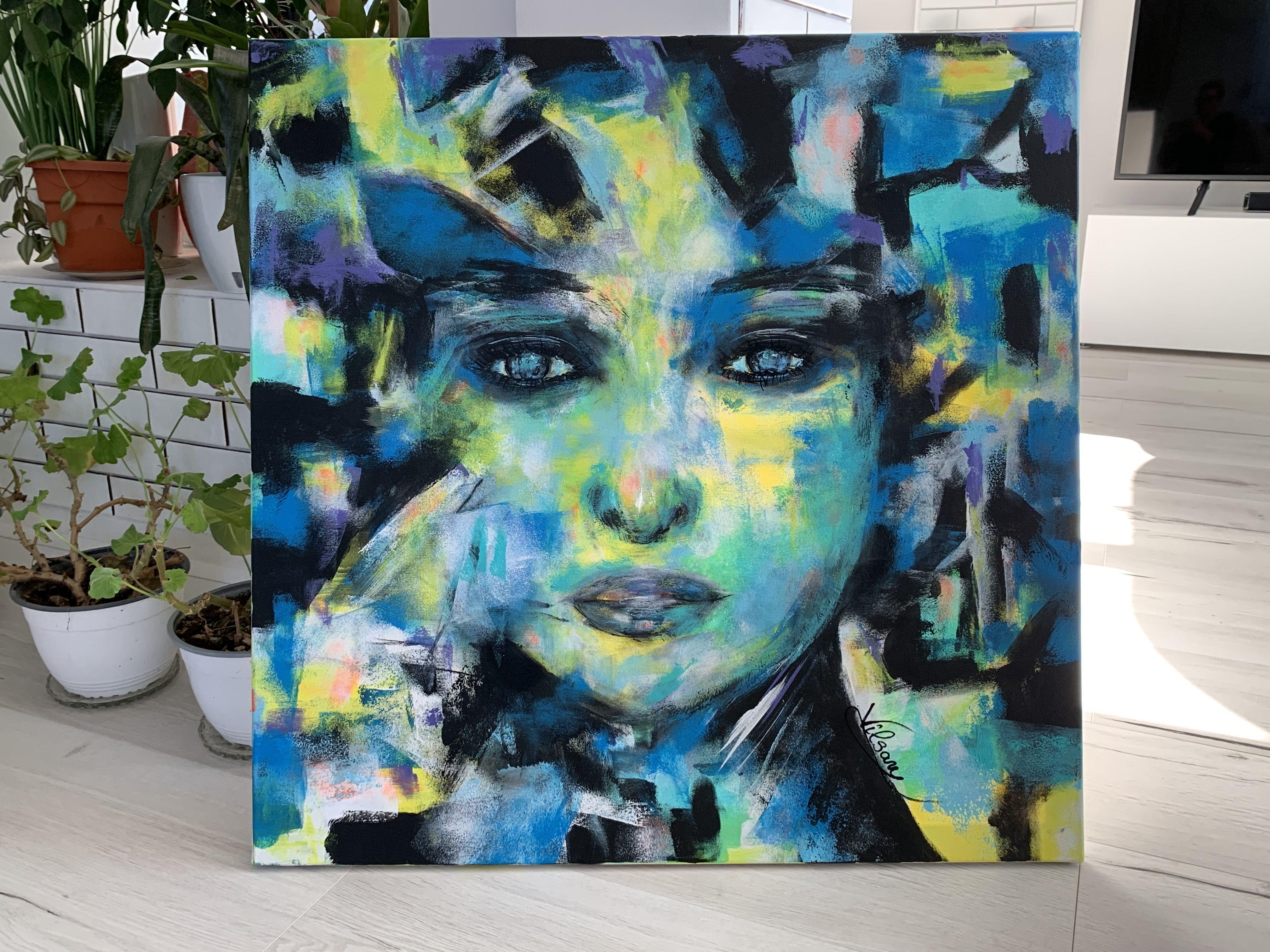 Feminismo, Pintura, Acrílico sobre lienzo en venta 1