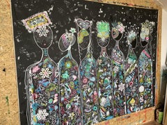 Amigos 59, Pintura, Acrílico sobre lienzo