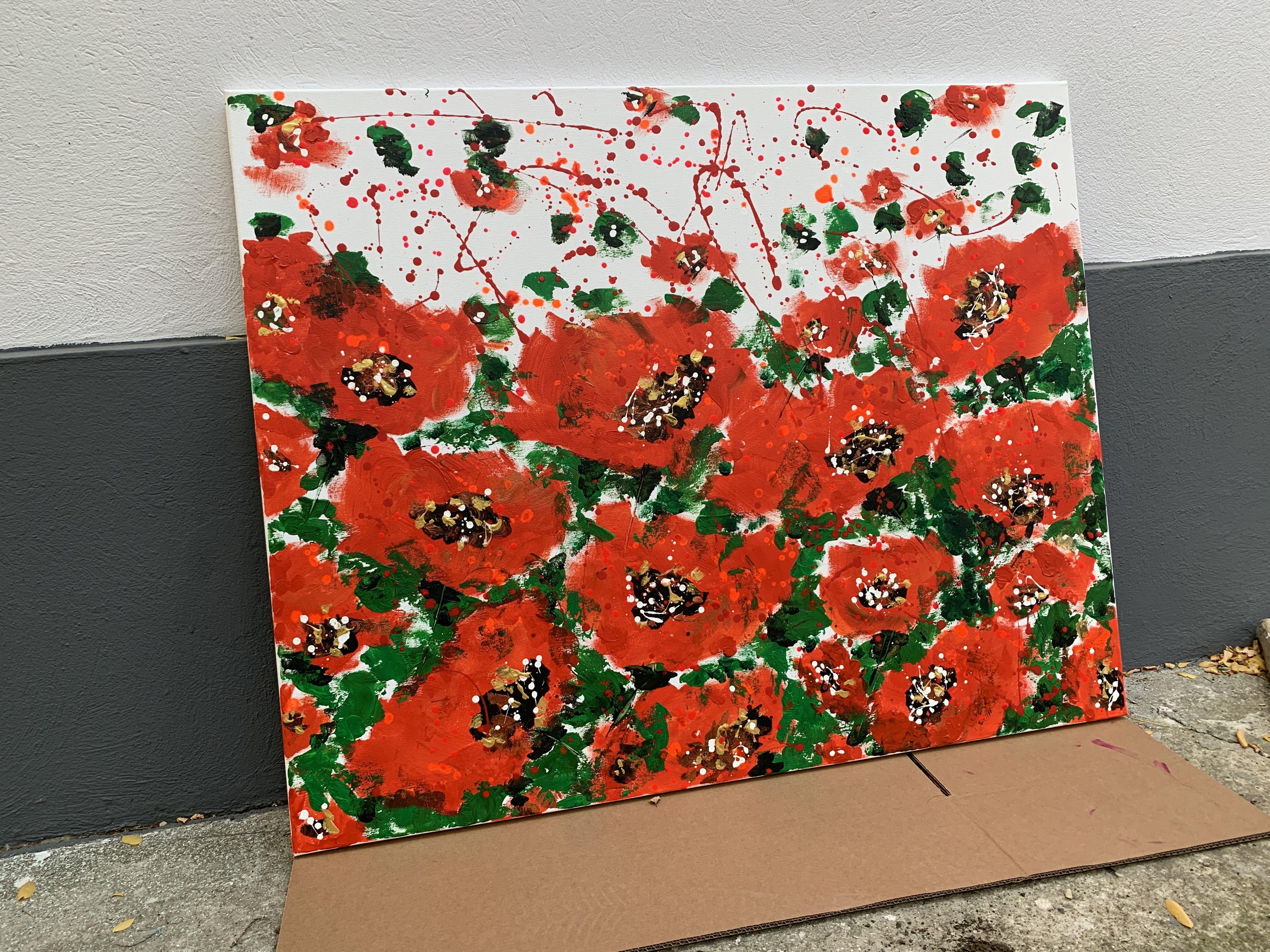 pittura acrilica su tela