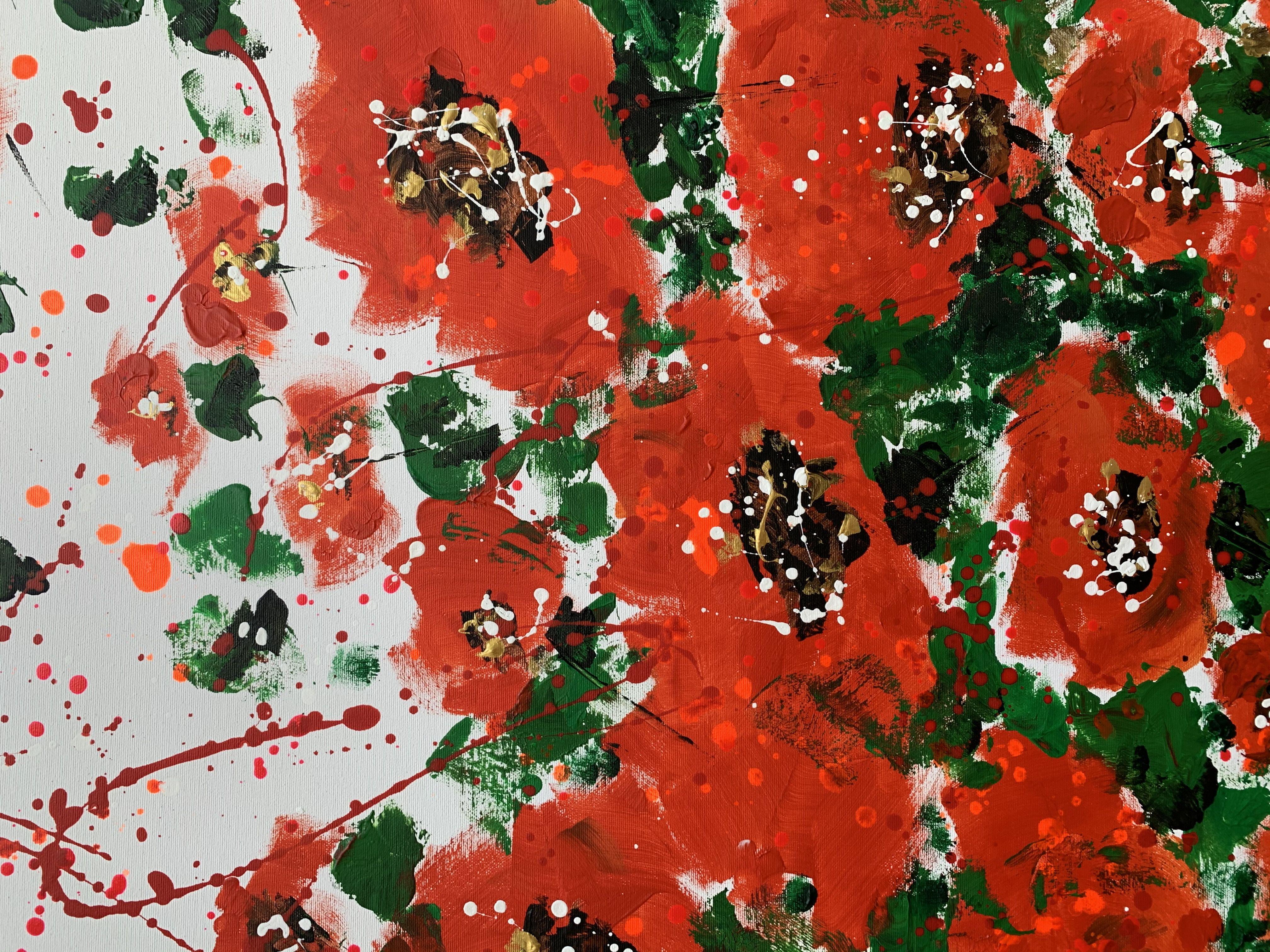 Giardino della gioia 26, Pittura, Acrilico su tela - Painting Astratto di Veronica Vilsan