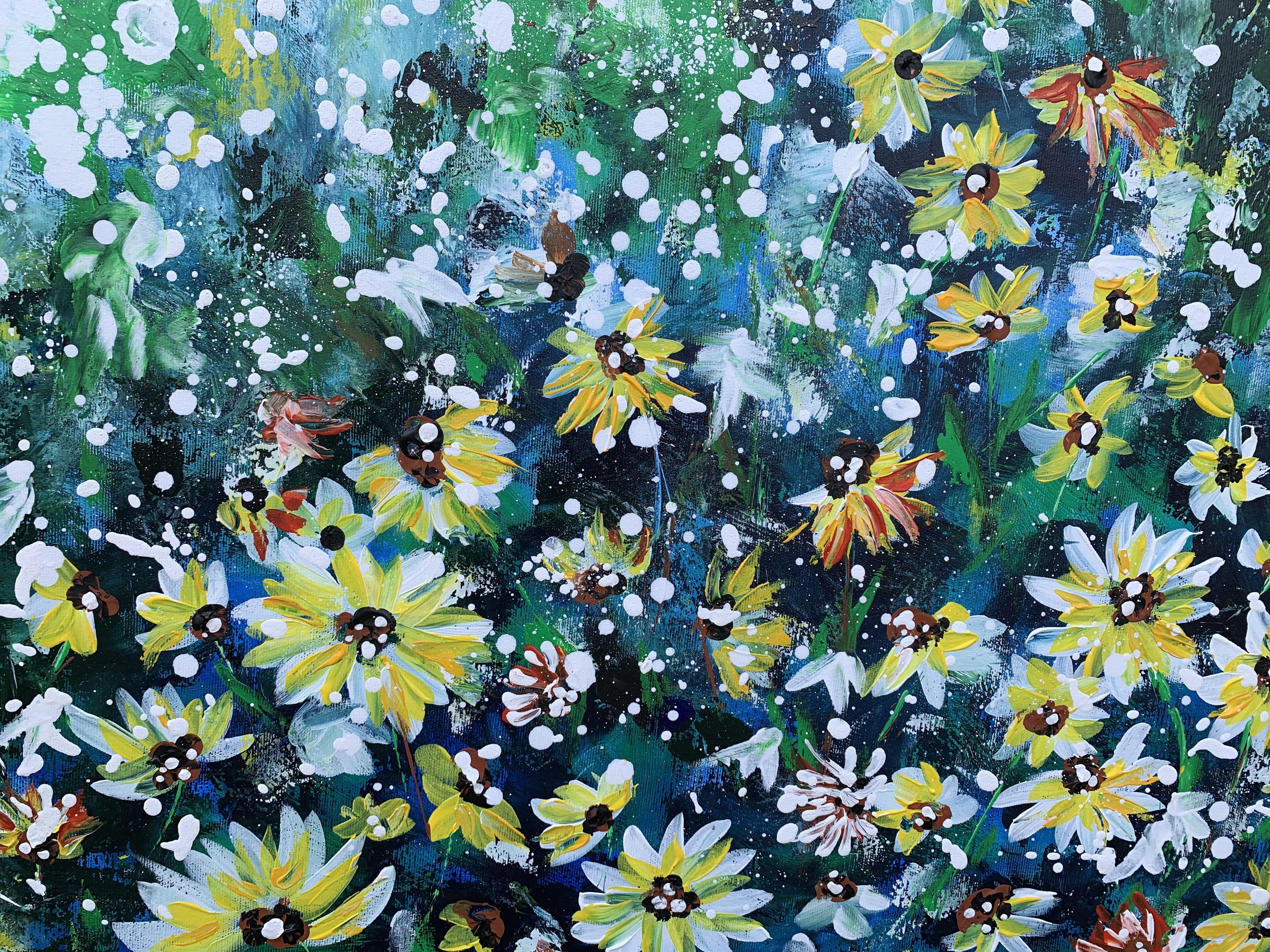 Garden of Joy  36, Painting, Acrylic on Canvas 3