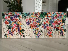 Garten von Joy 43, Gemälde, Acryl auf Leinwand