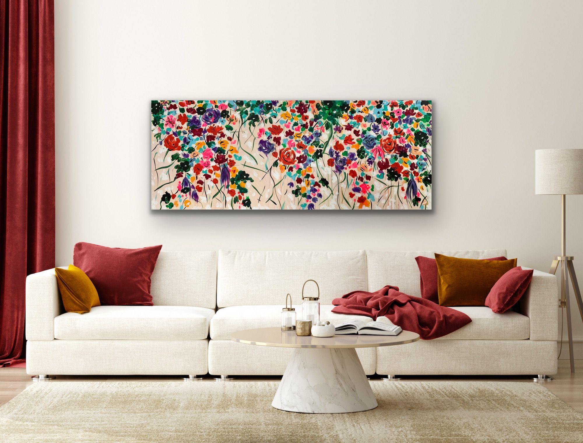 Giardino della gioia 43, Pittura, Acrilico su tela in vendita 3