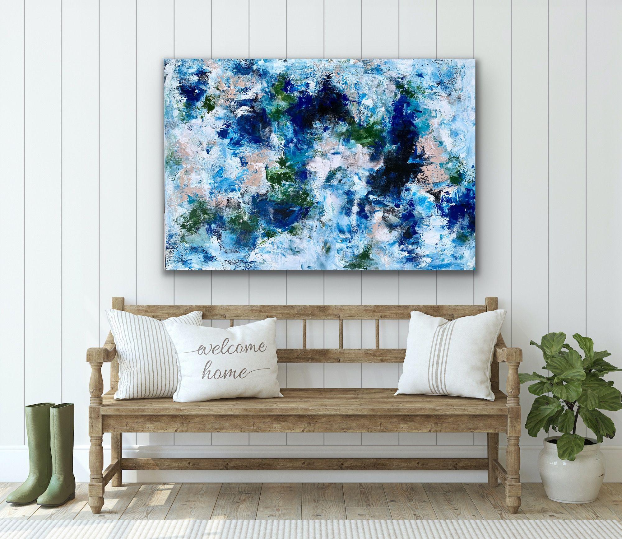 Go with the Flow 3, Painting, Acrylic on Canvas 1