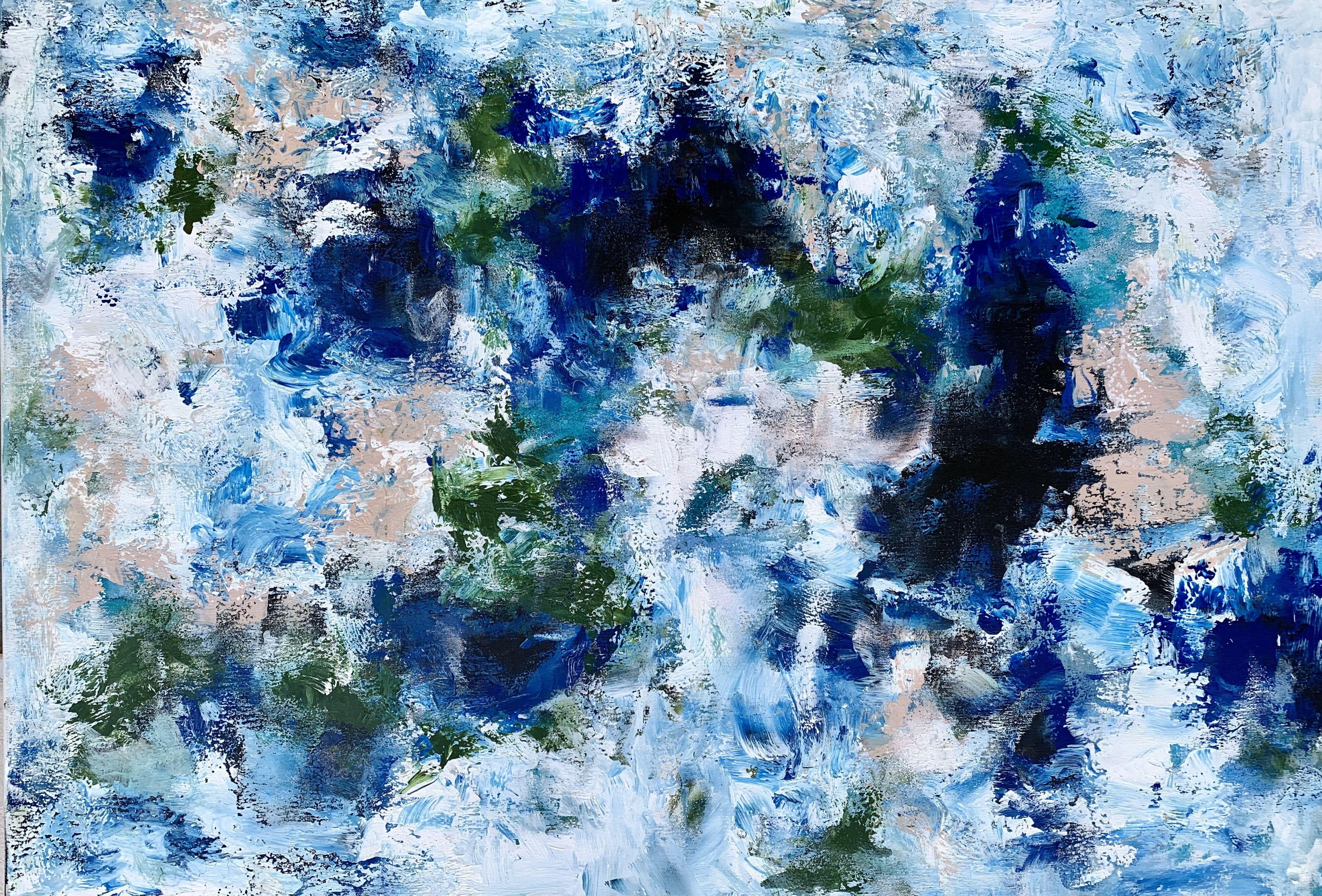 Go with the Flow 3, Painting, Acrylic on Canvas