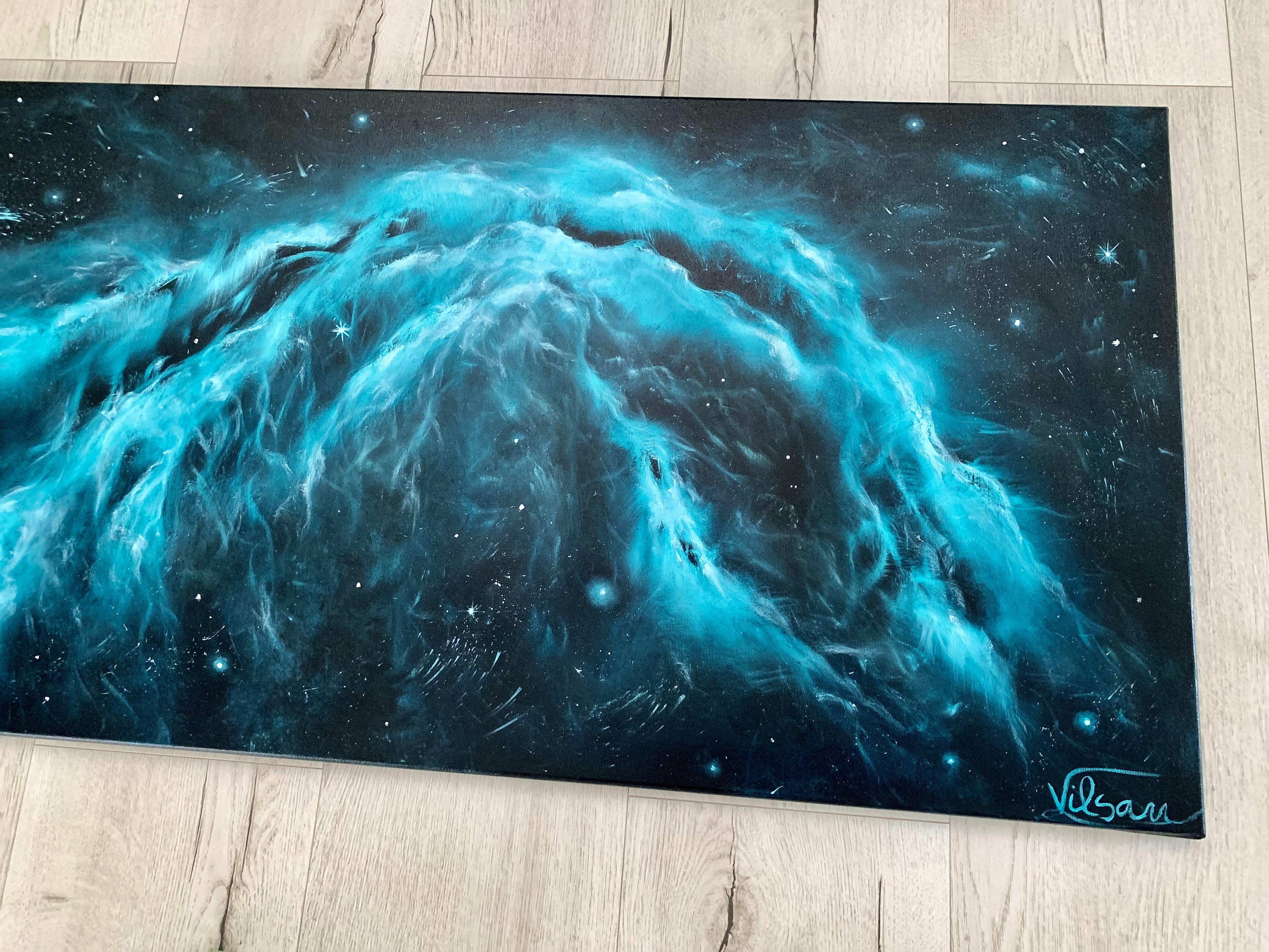 Interstellar 23, Pittura, Olio su tela in vendita 1
