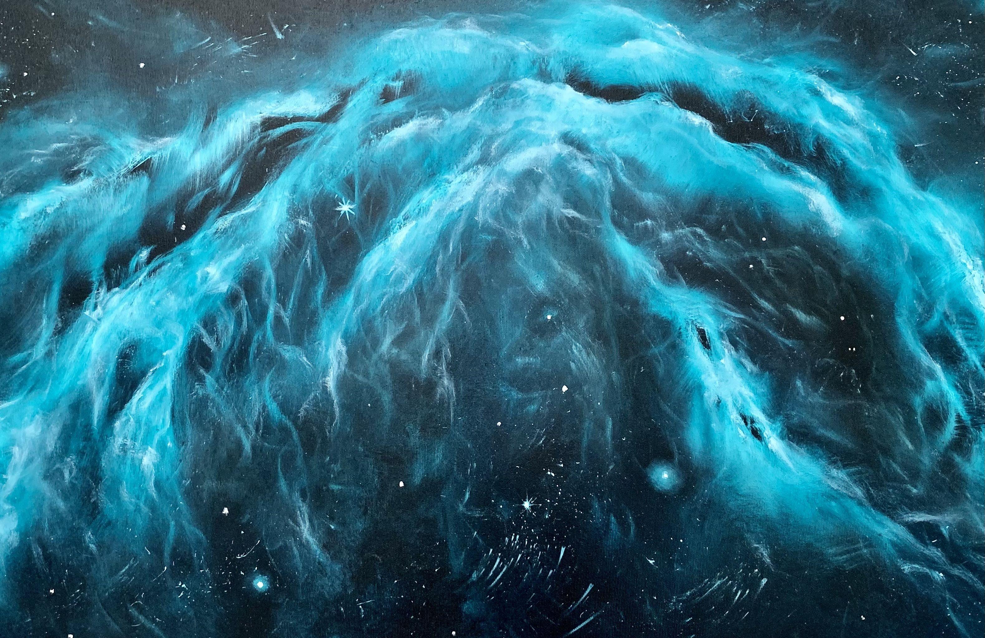 Interstellar 23, Pittura, Olio su tela in vendita 2