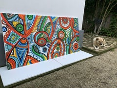 Vita a colori 62, Pittura, Acrilico su tela