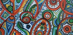 Life in Colors 62, Painting, Acrylic on Canvas