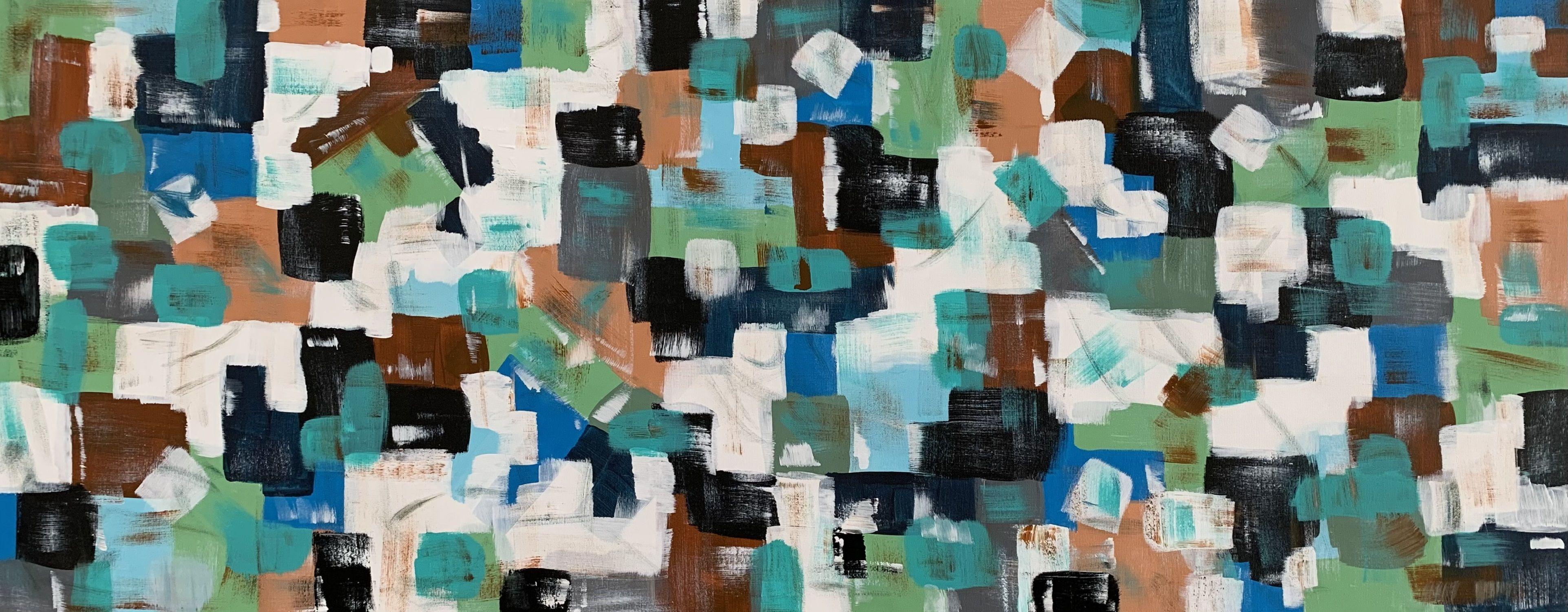Life in Colors 70, Painting, Acrylic on Canvas