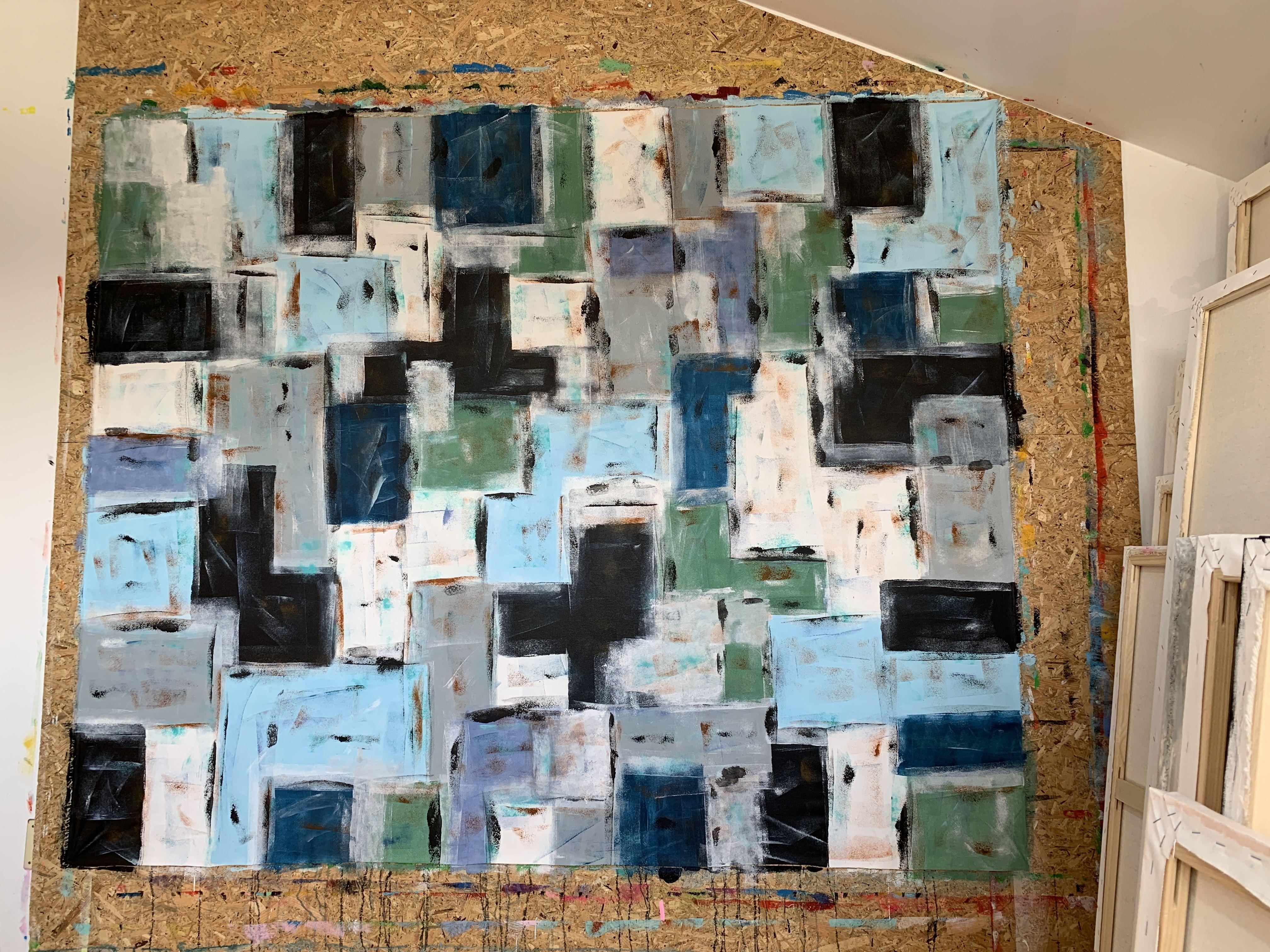 Life in colors 74, peinture, acrylique sur toile 1