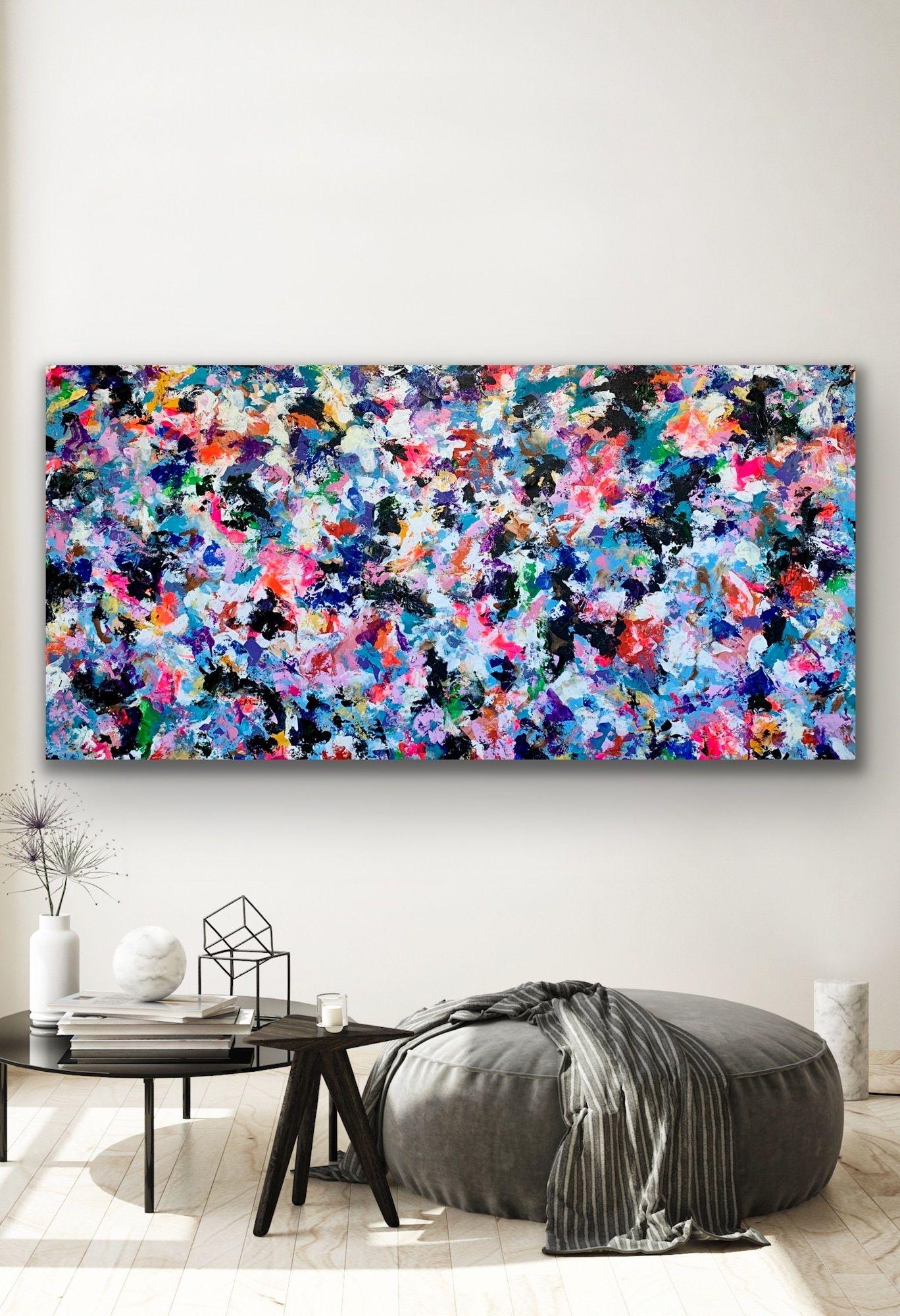 Vita a colori 75, Pittura, Acrilico su tela in vendita 1