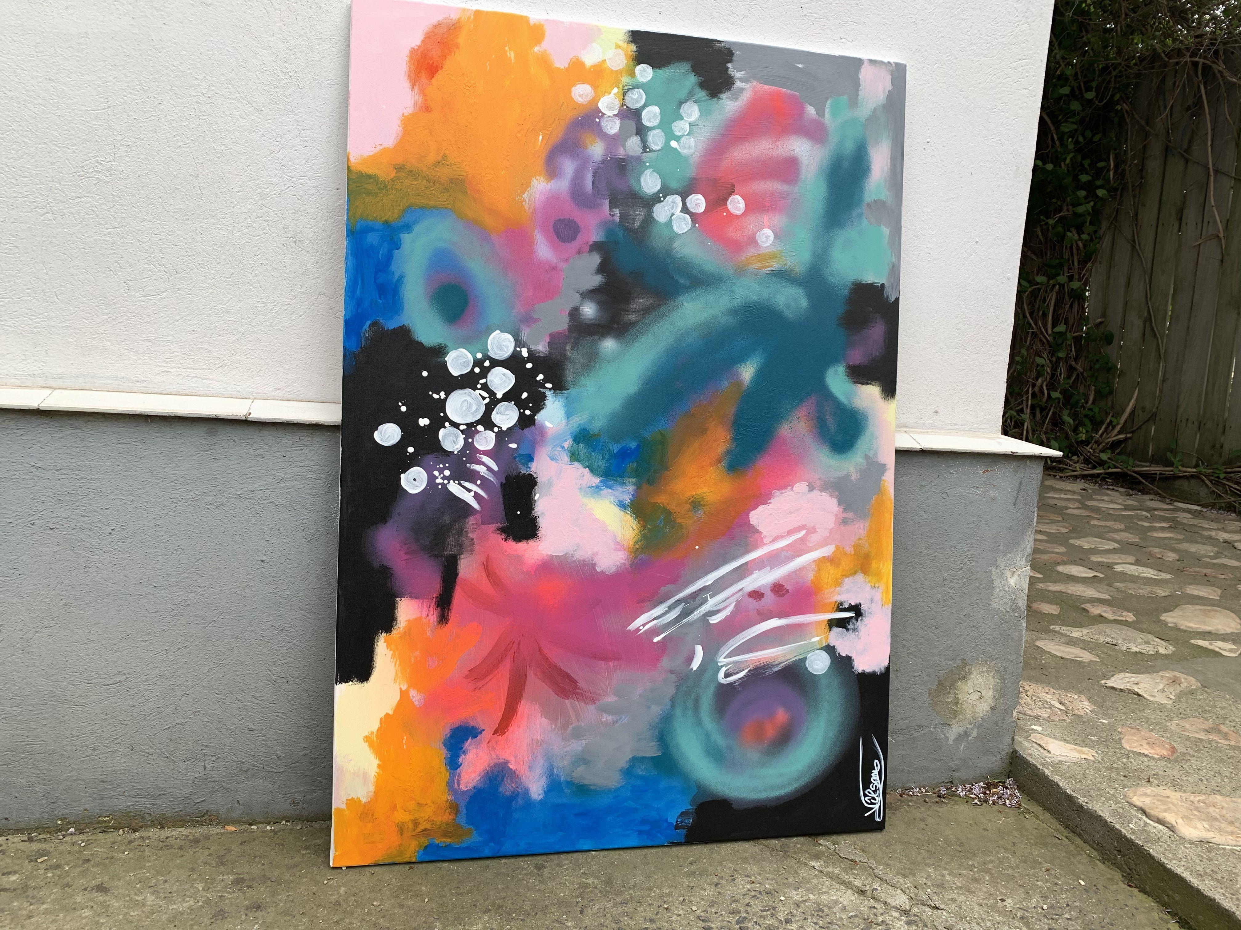 Vita a colori 81, Pittura, Acrilico su tela - Painting Contemporaneo di Veronica Vilsan