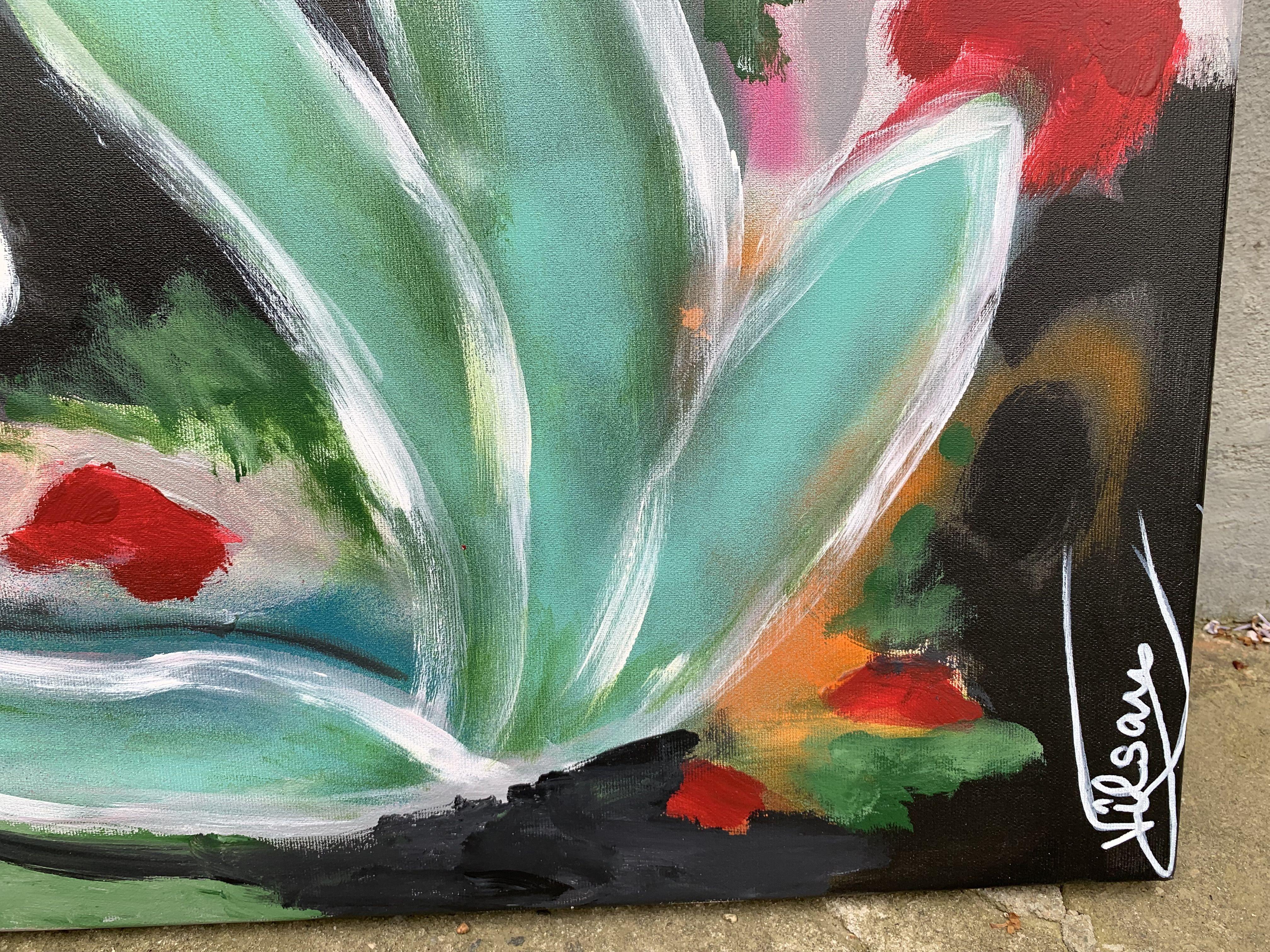 Vita a colori 82, Pittura, Acrilico su tela in vendita 2