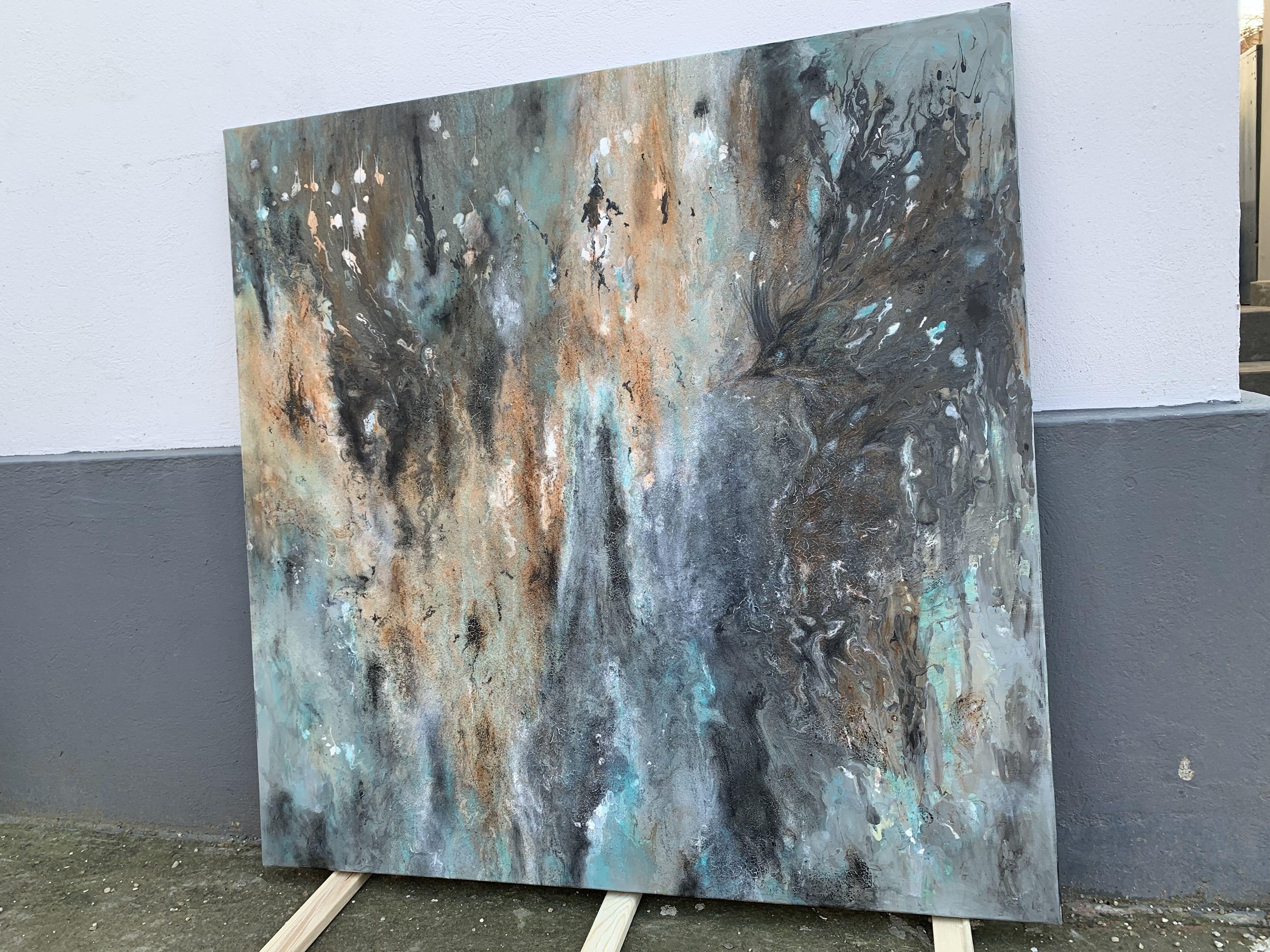 Madre Tierra 6, Pintura, Acrílico sobre lienzo - Painting Contemporáneo de Veronica Vilsan