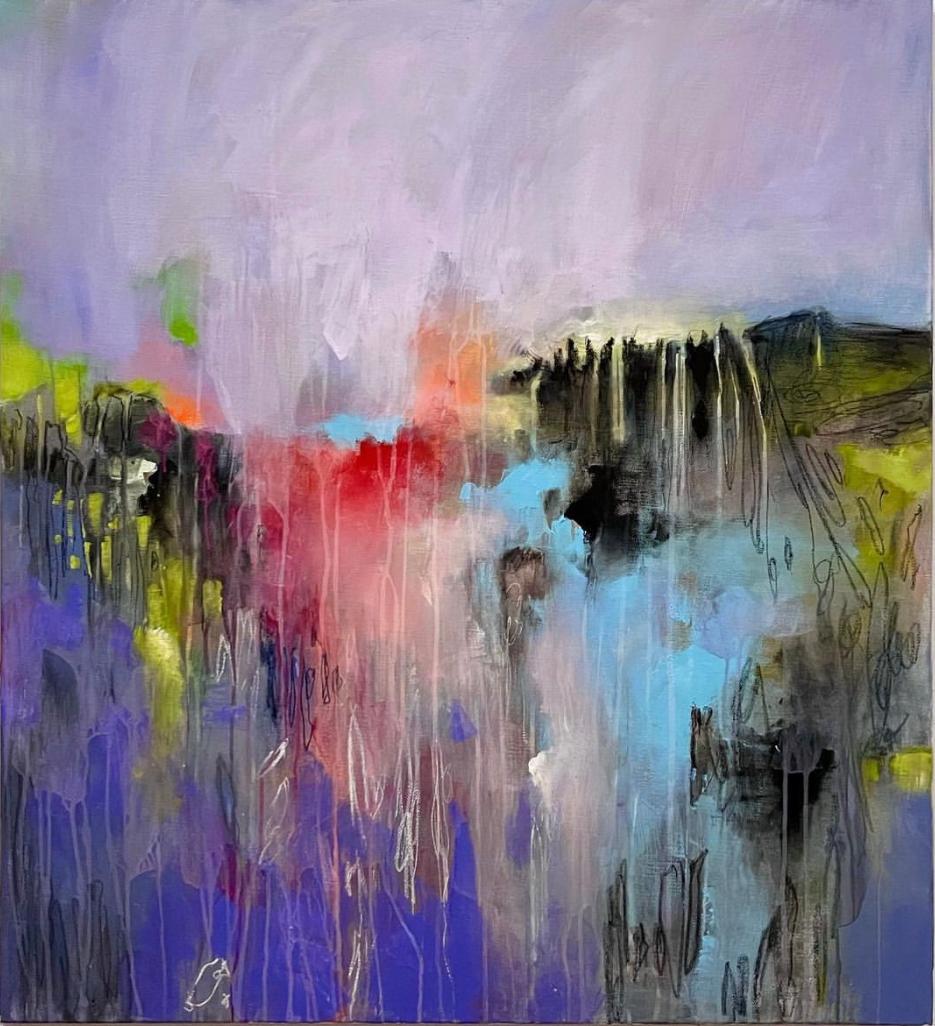 Abstraction , 110x100cm - Art by Veronika Kudashova 