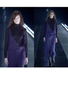 Veronique Branquinho Black Evening Gown 2001