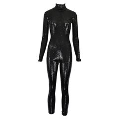 Veronique Branquinho FW 2016 Combinaison ornée de sequins