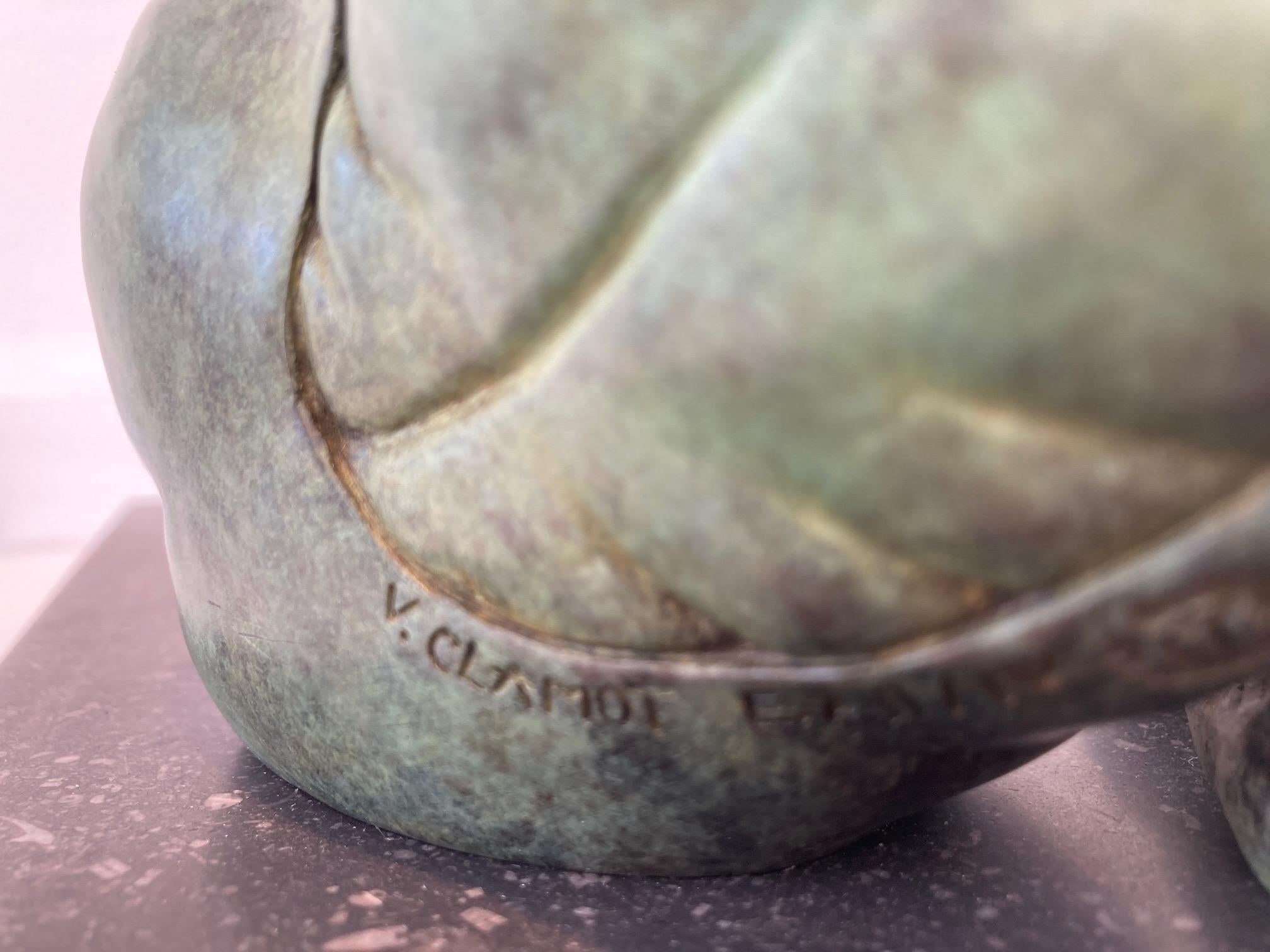 Une Histoire Passionante Historia con Pasión Escultura de Bronce Lectura En Stock - Sculpture de Veronique Clamot