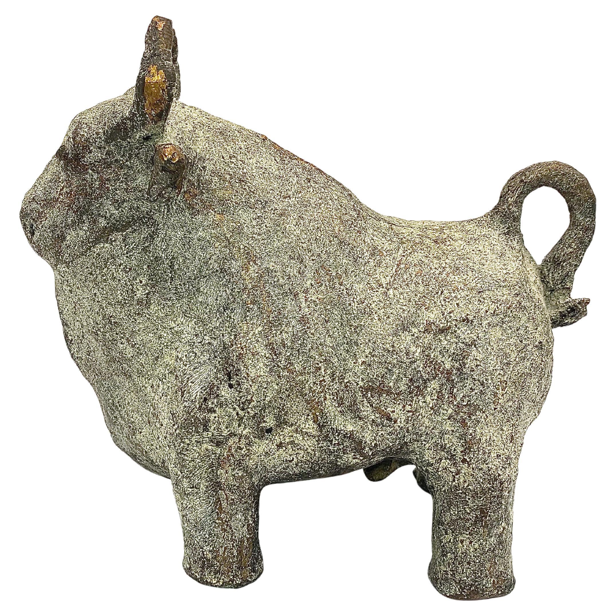 Veronique Motte, Bull Sculpture For Sale