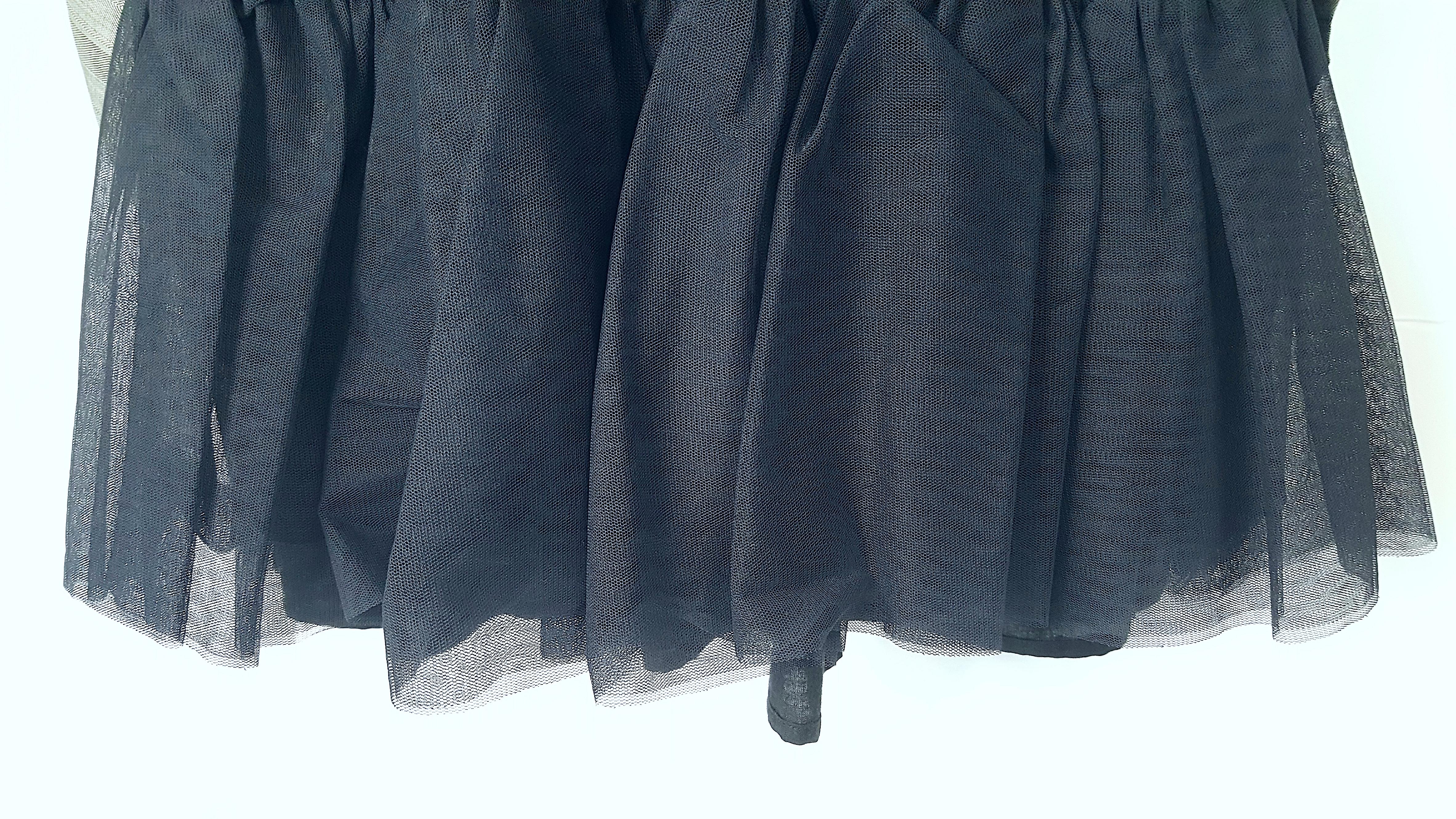 Gray 1990s Belgian 1stCollection Branquinho Iconic ChevronPleat TullePetticoat Skirt For Sale