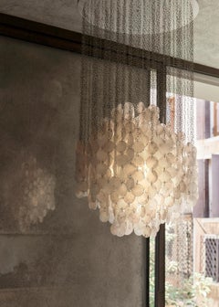 Verpan Fun 4DM XL Pendant Lamp by Verner Panton, One-Cluster Ceiling Lamp