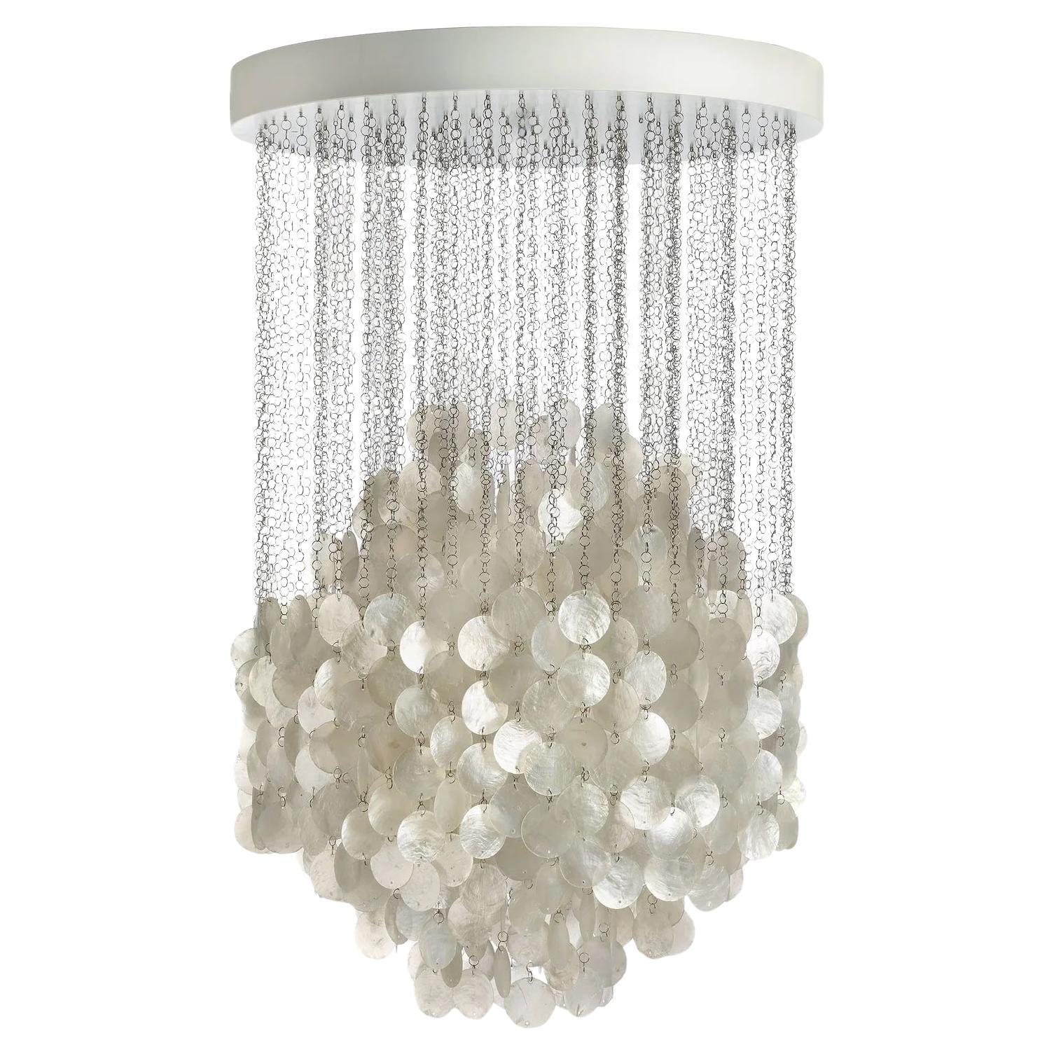 Verpan Fun 4DM XL Pendant Lamp by Verner Panton, One-Cluster Ceiling Lamp in vendita
