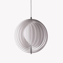 Verpan Moon Opal Pendant Lamp Ø34 by Verner Panton, Opal Acrylic