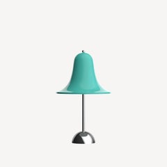 Verpan Pantop Ø18 Lampe portable de Verner Panton, Light Teal, Lampe de table LED