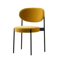 Verpan Series 430 Chair by Verner Panton 1967, Black Frame, Kvadrat Harald