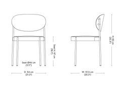 Verpan Series 430 Chair by Verner Panton 1967, Brass Frame, Kvadrat Harald Grey