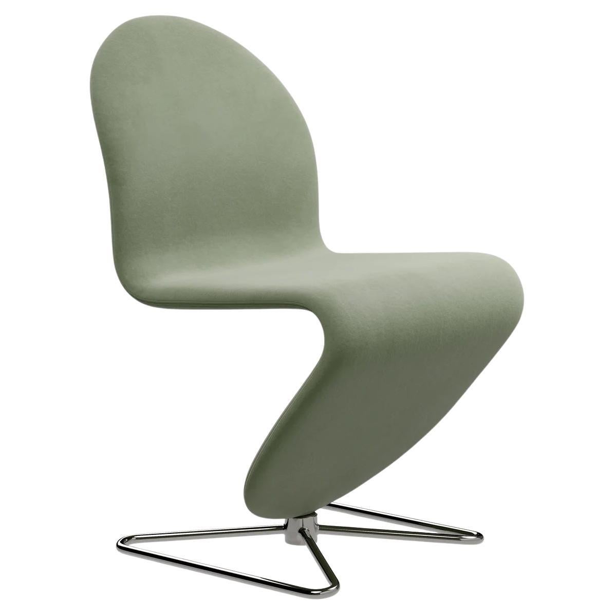 Verpan System 1-2-3 Dining Chair Standard, 1973 by Verner Panton, Butterfly Base For Sale