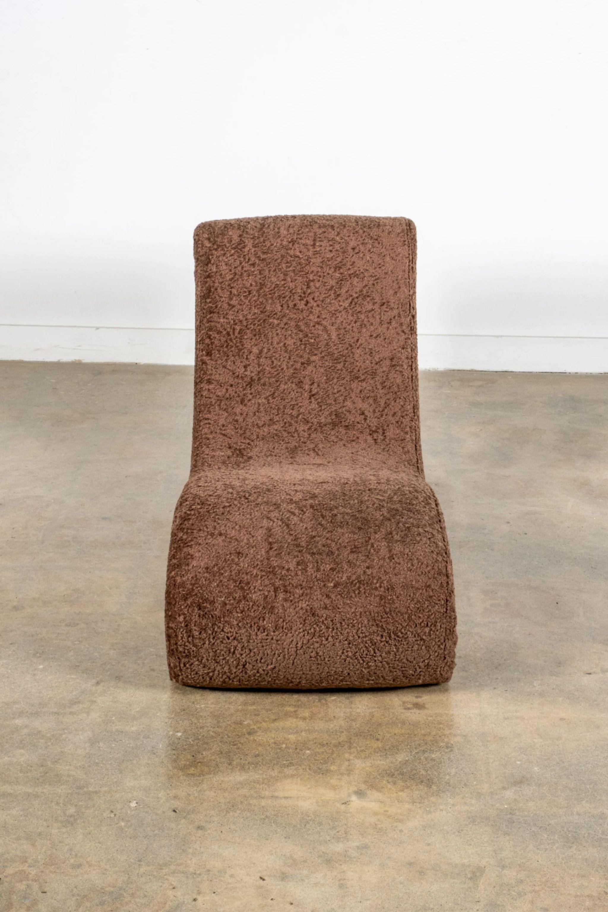 Verpan Welle 4 Low Lounger, Newly Reupholstered In Good Condition In Toronto, CA