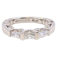 Verragio Platin Paradiso Baguette Diamant Ehering Platin