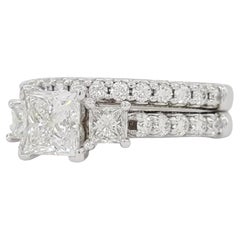 Verragio Renaissance 1.8 ctw Princess Brilliant Cut Diamond Engagement Ring