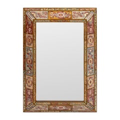 Verre Eglomise Framed Mirror