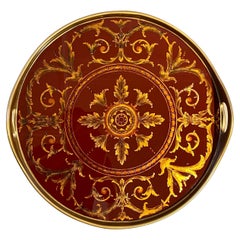 Verre Eglomise Serving Tray