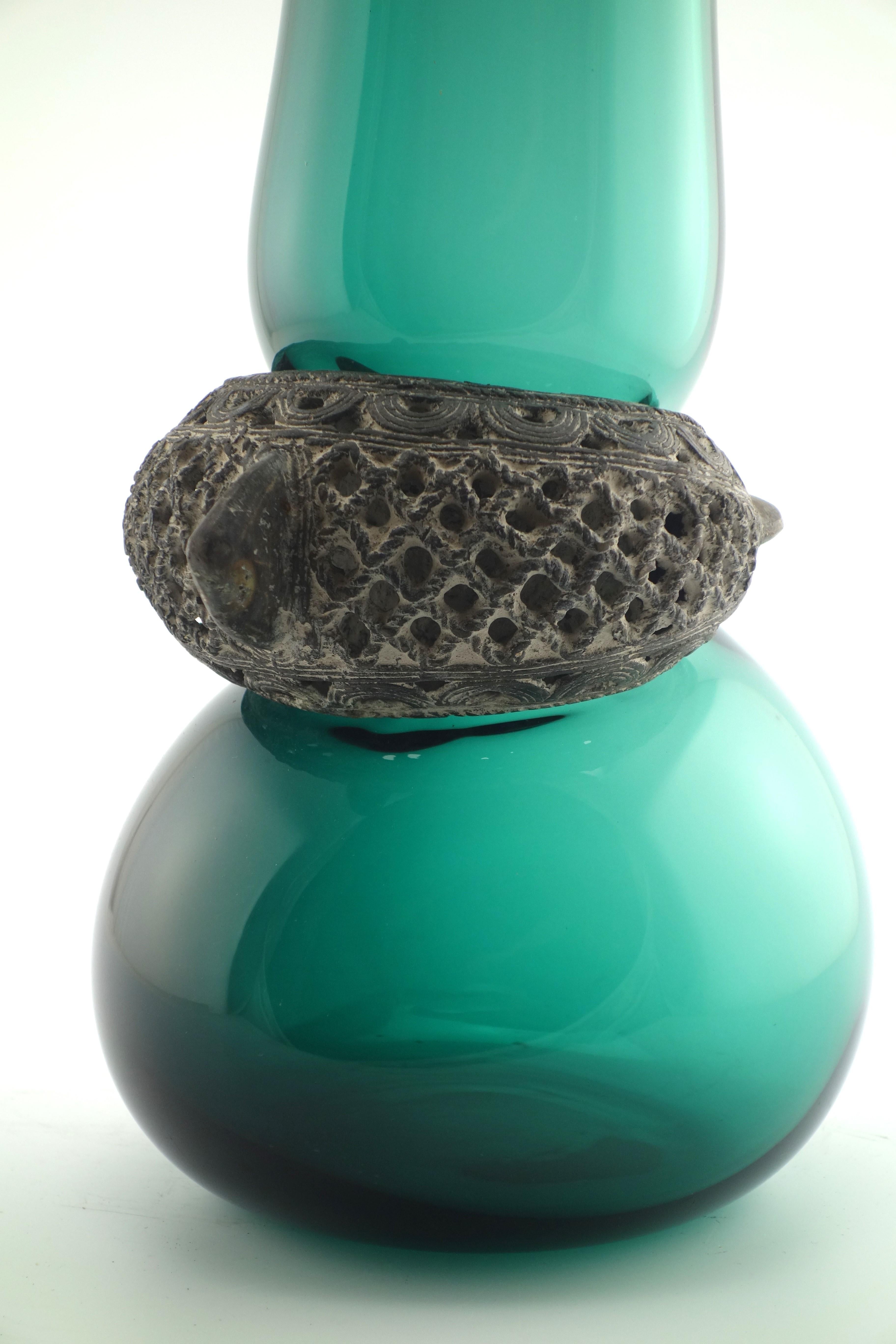 Verre Soufflé - Bracciale - Bronzo Ashanti - Bénin - 20e in vendita 2