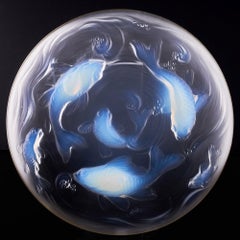 Opalisierende Glaskollektion von Verrerie D'andelys, um 1935