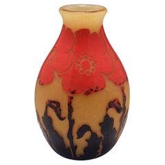 Verrerie D'art Degue Cameo Vase, circa 1930