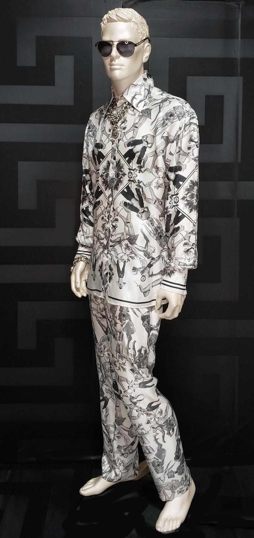 versace suit mens
