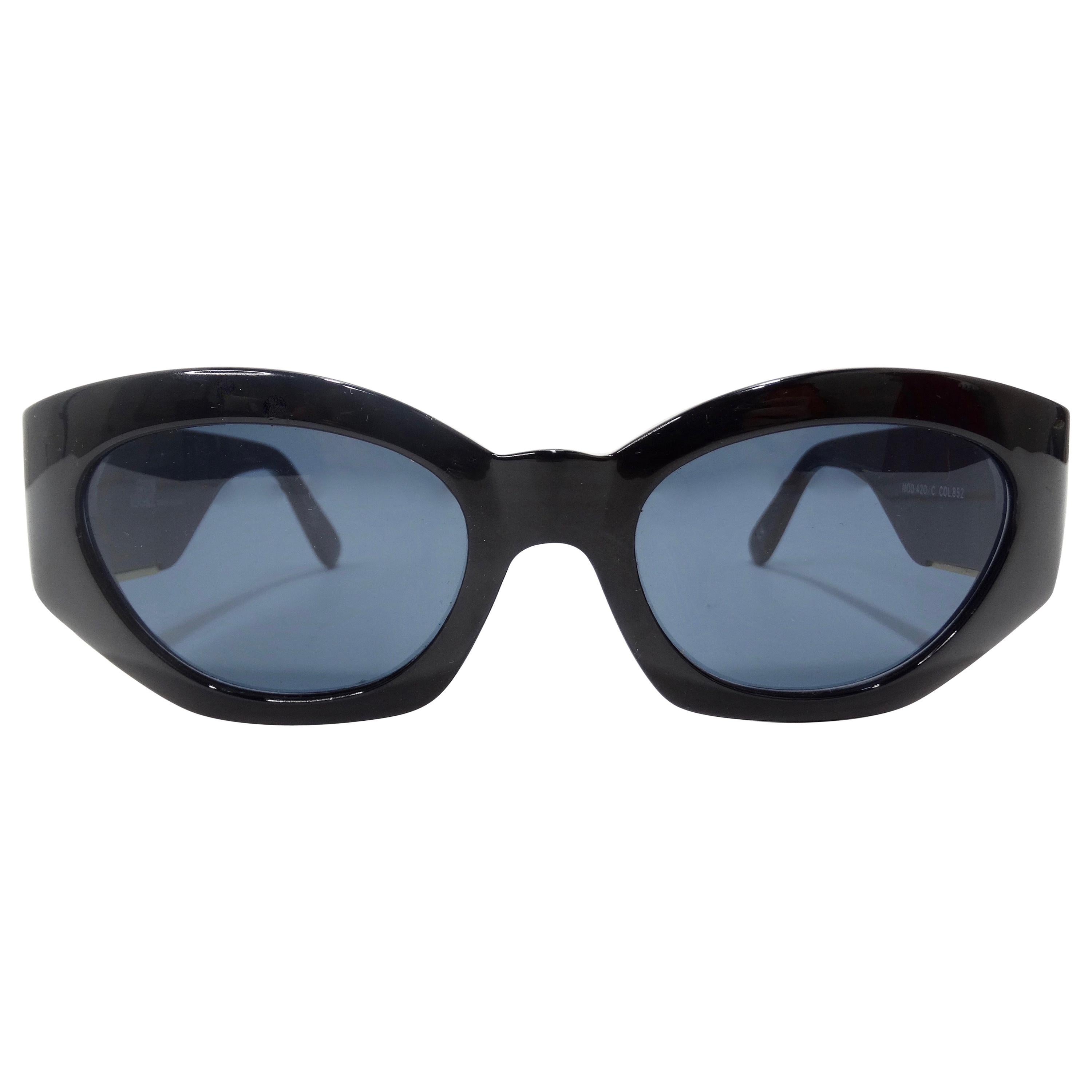 Versace 1980s Medusa Sunglasses 