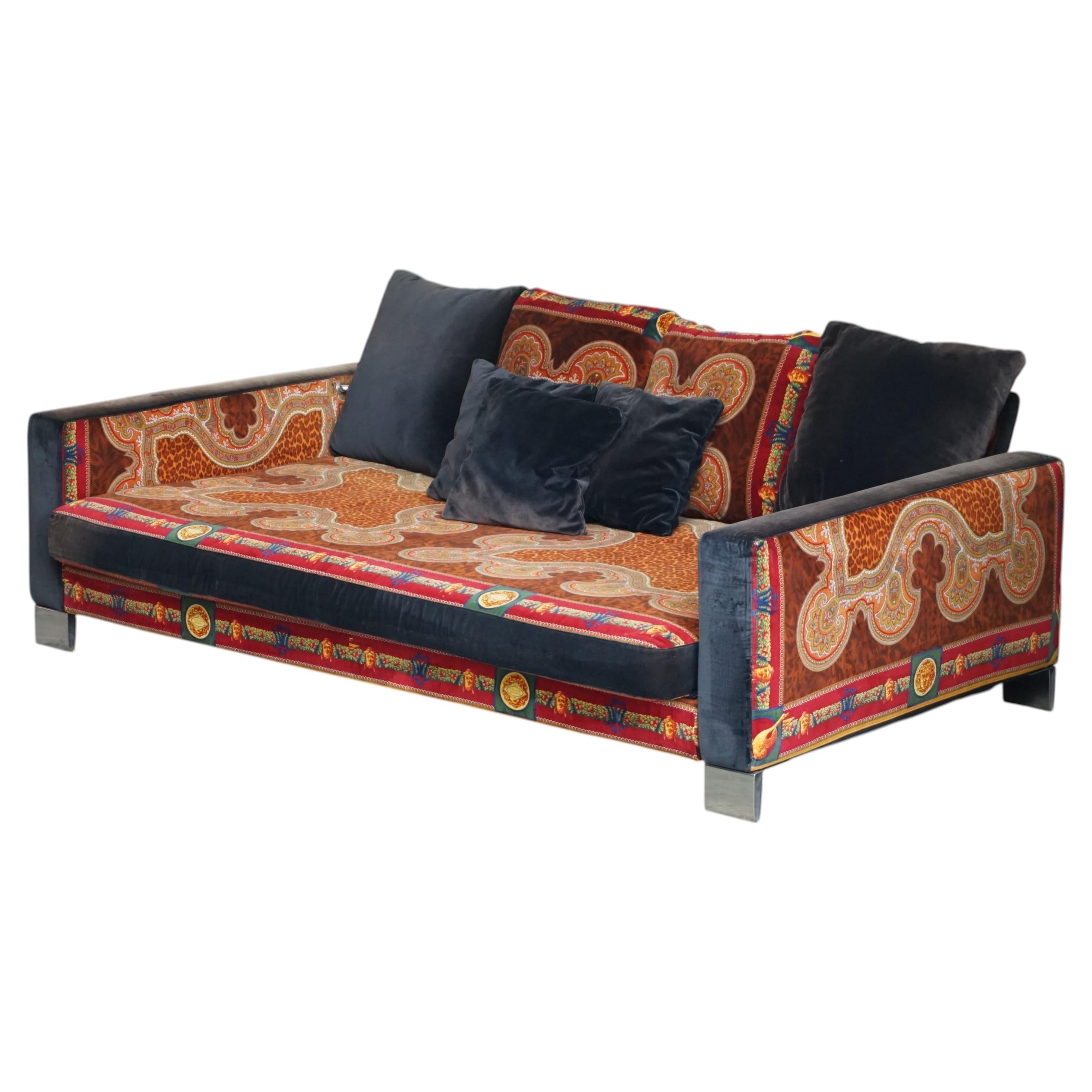 VERSACE 2003 ILIAN RACHOV DESiGNED ADJUSTABLE SOFA PART OF SUITE