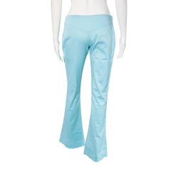 Versace 2005 Buckle Low Rise Trousers size 42