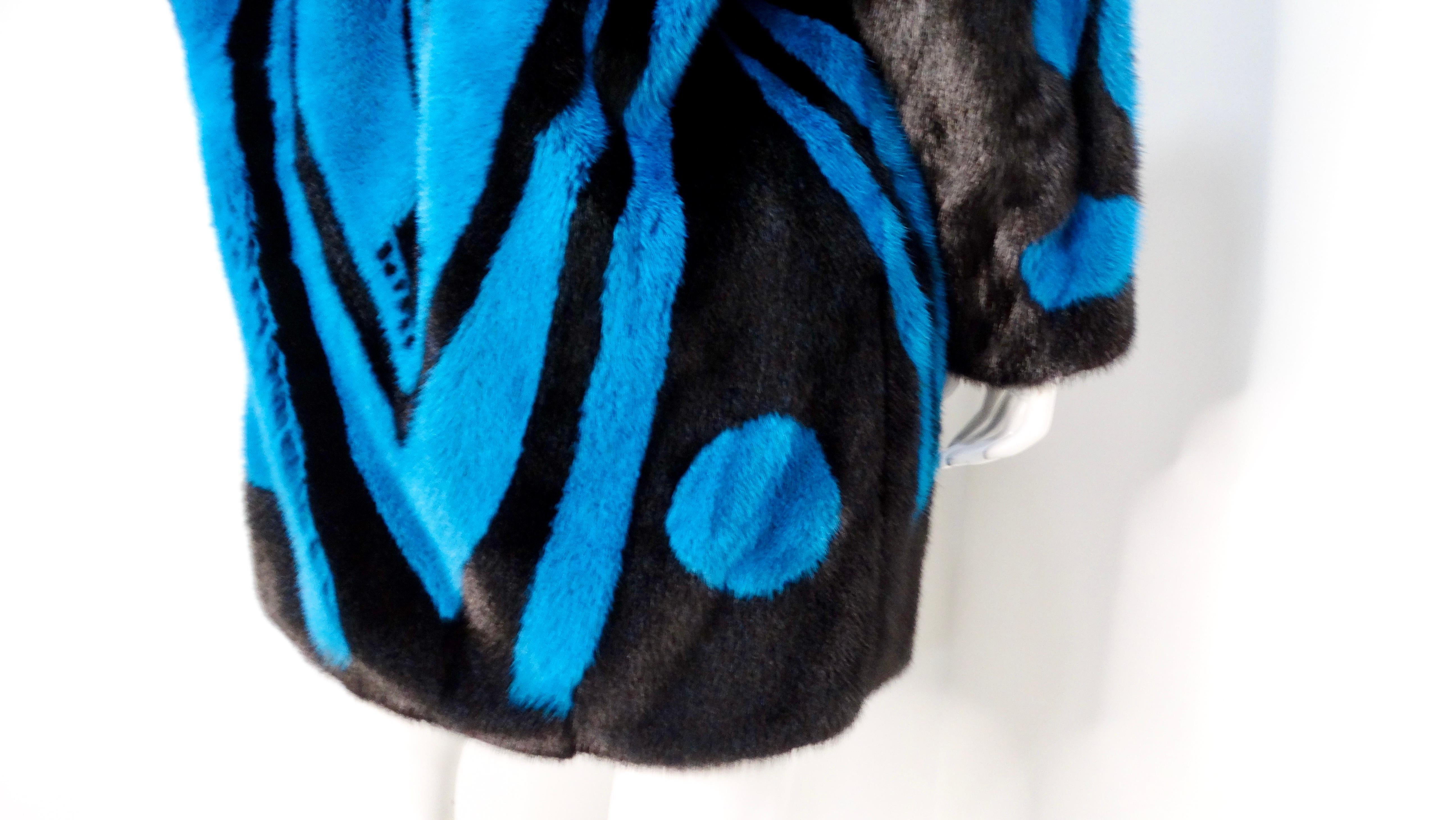 Look passerella Versace 2014 #27 Cappotto in pelliccia di visone in vendita 5