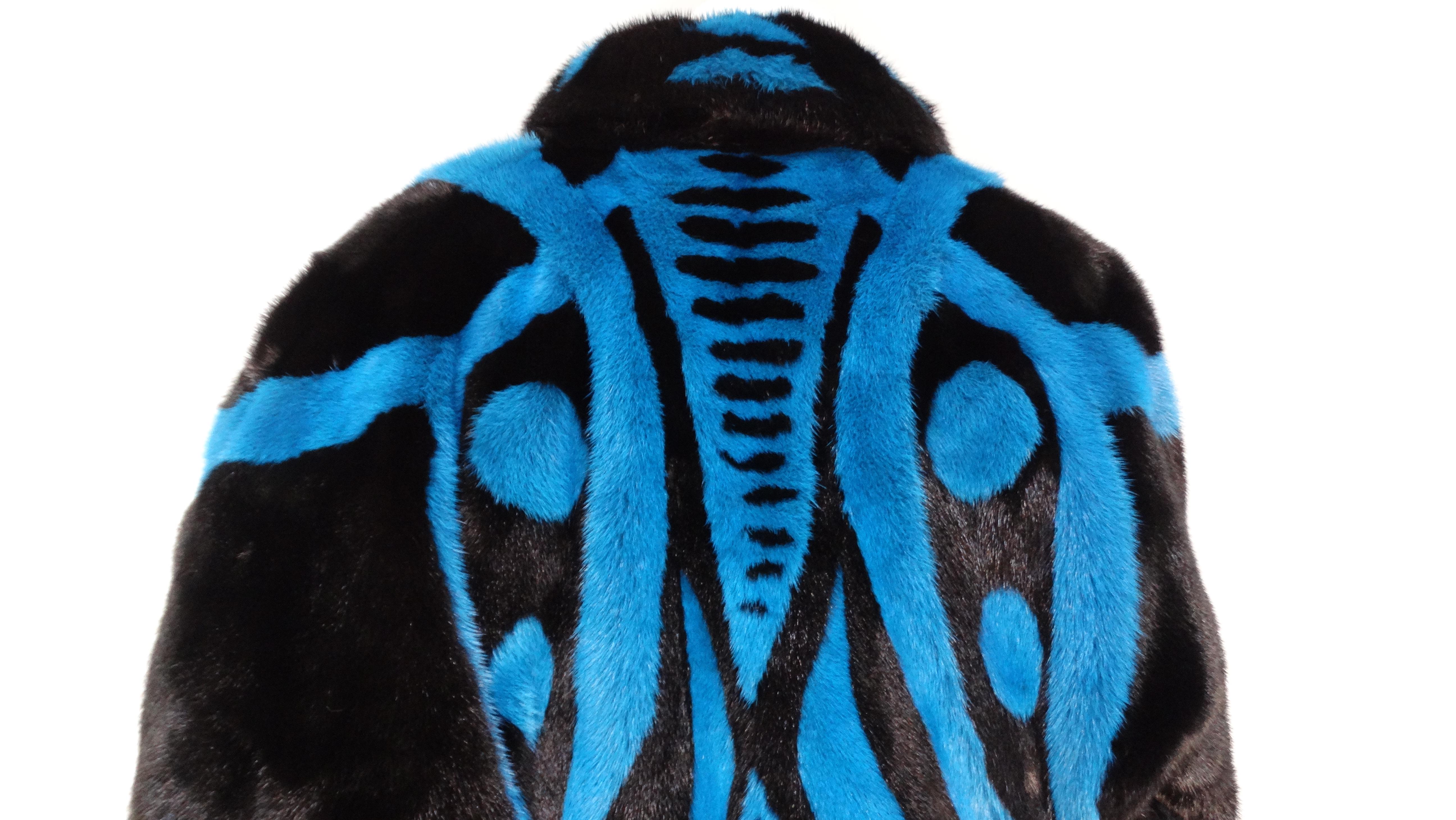Look passerella Versace 2014 #27 Cappotto in pelliccia di visone in vendita 6