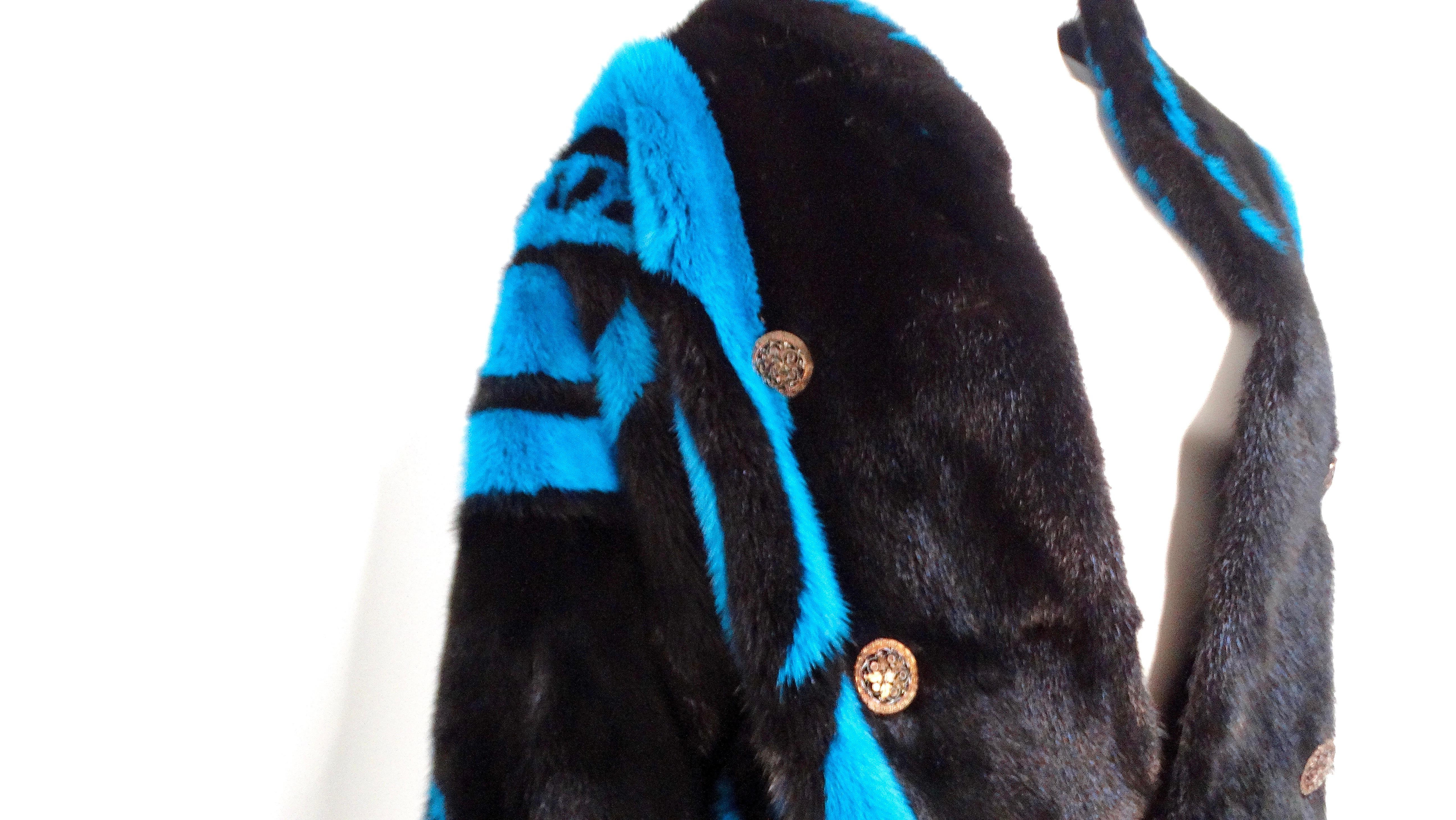 Look passerella Versace 2014 #27 Cappotto in pelliccia di visone in vendita 1