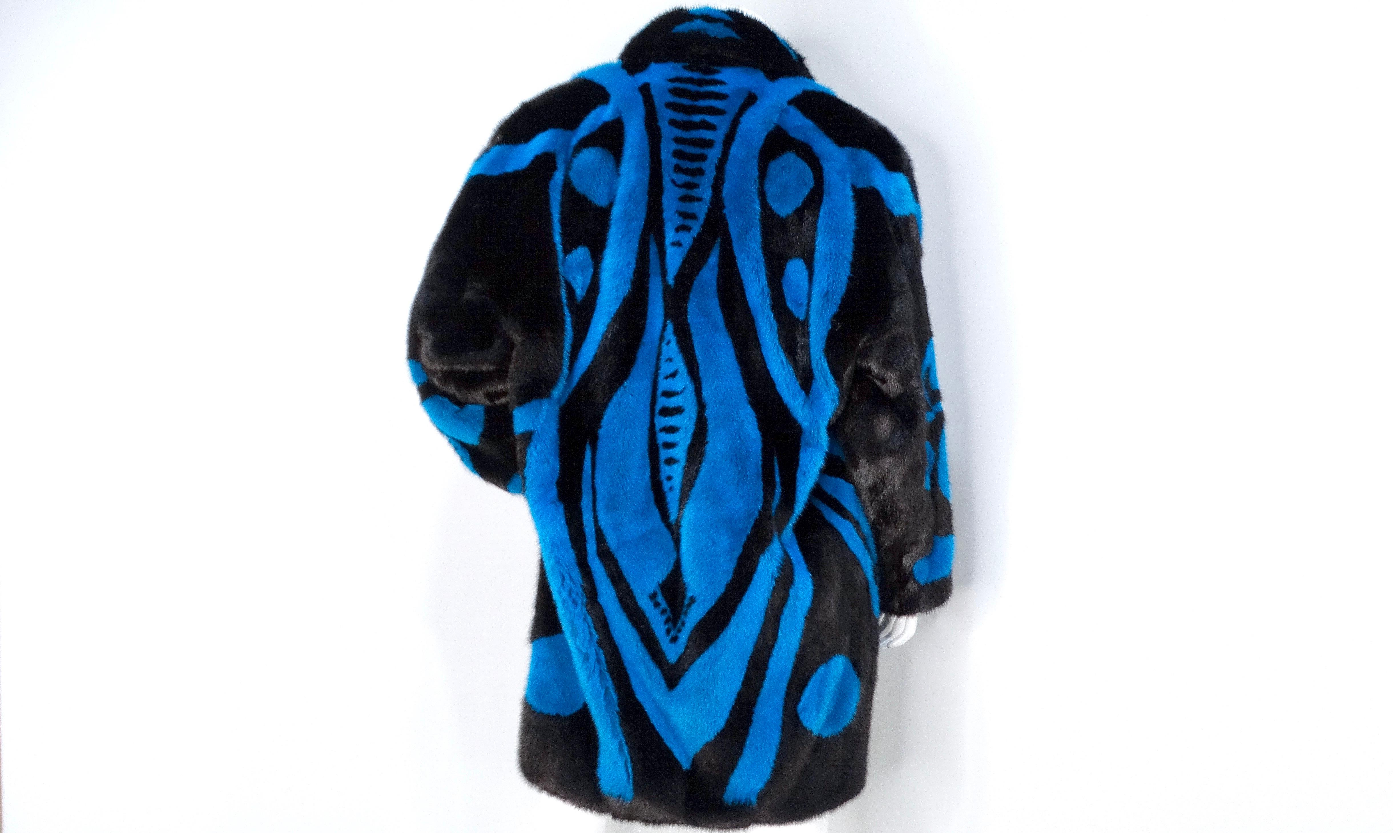 Look passerella Versace 2014 #27 Cappotto in pelliccia di visone in vendita 4